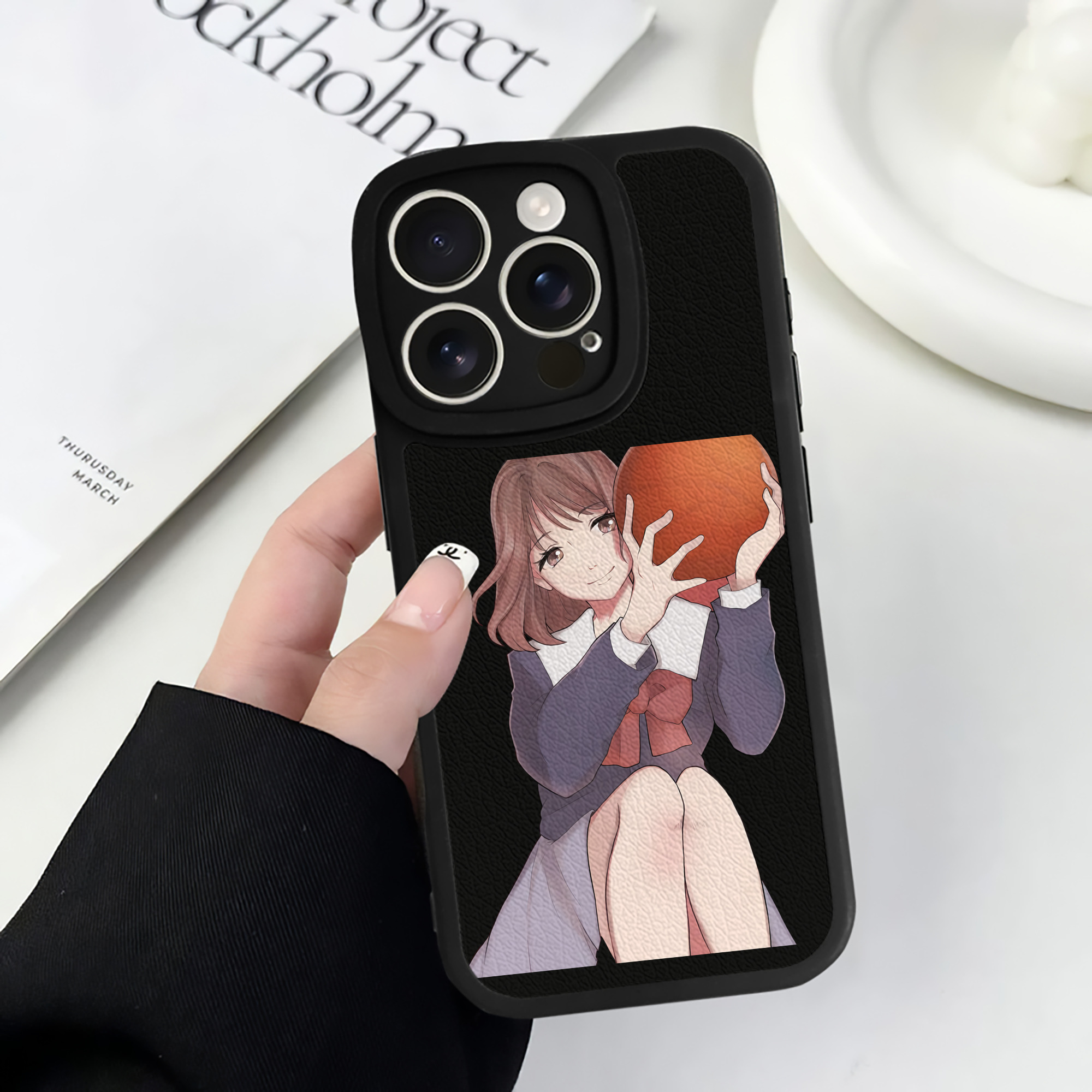 （画像用） SLAM DUNK／スラムダンク 【iPhone 16シリーズ対応】シリコンスマホケース（レザー調） 材質：シリコン